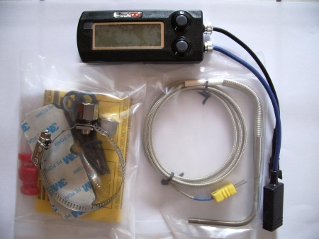 Koso Digital-Thermometer mit Sensor und Zubehör für einen Zylinder