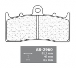 Alpha Technik Bremsbeläge für BMW K1300R K12S (1293ccm) 2009-