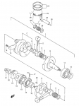 1226122D10 Crankshaft, LH (-2261-22D01)/ Kurbelwelle links Nr. 9